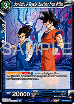 Son Goku & Vegeta, Strategy From Within - Legend of the Dragon Balls