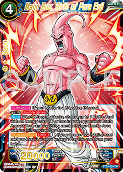 Majin Buu, Birth of Pure Evil (V.1 - Super Rare) - Legend of the Dragon Balls