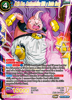 Majin Buu, Confrontation With a Noble Heart (V.1 - Super Rare) - Legend of the Dragon Balls