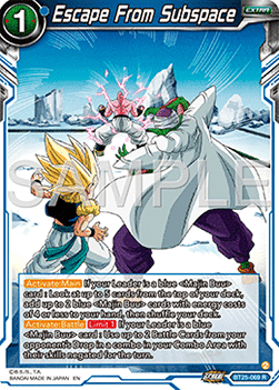 Escape From Subspace - Legend of the Dragon Balls