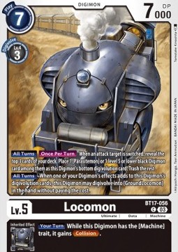 Locomon (BT17-056) - Secret Crisis