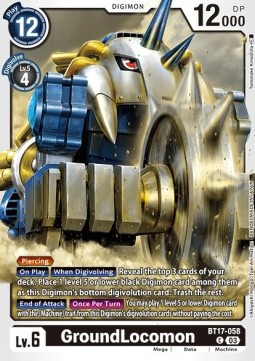 GroundLocomon (BT17-058) - Secret Crisis