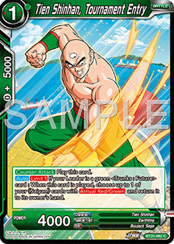 Tien Shinhan, Tournament Entry - Legend of the Dragon Balls
