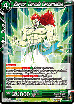 Boujack, Comrade Compensation - Legend of the Dragon Balls