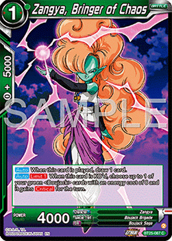 Zangya, Bringer of Chaos - Legend of the Dragon Balls