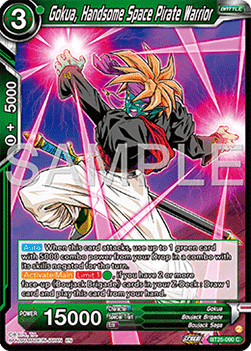 Gokua, Handsome Space Pirate Warrior - Legend of the Dragon Balls