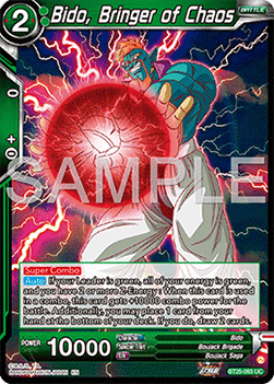 Bido, Bringer of Chaos - Legend of the Dragon Balls