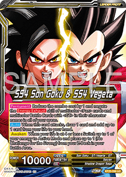 SS4 Gogeta, Strongest Fusion Explosion (V.1 - Leader) - Legend of the Dragon Balls