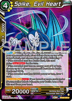 Spike, Evil Heart - Legend of the Dragon Balls