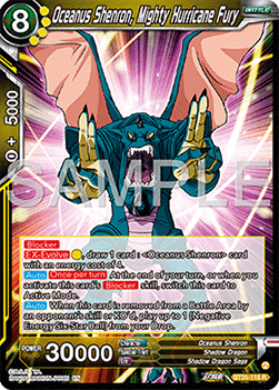 Oceanus Shenron, Mighty Hurricane Fury - Legend of the Dragon Balls