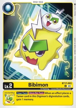 Bibimon (BT17-003) - Secret Crisis