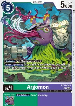 Argomon (BT17-045) - Secret Crisis