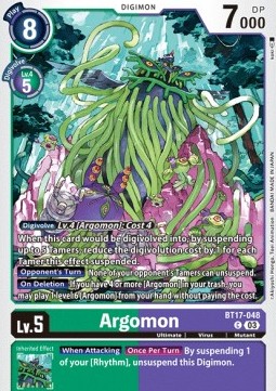 Argomon (BT17-048) - Secret Crisis