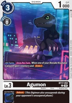 Agumon (BT17-052) - Secret Crisis