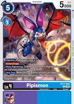 Pipismon (BT17-064) - Secret Crisis