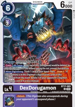 DexDorugamon (BT17-065) - Secret Crisis