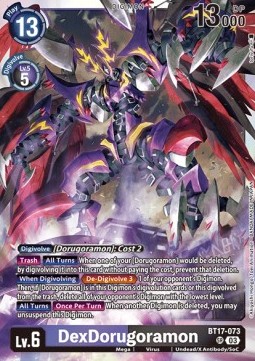 DexDorugoramon (BT17-073) (V.1) - Secret Crisis