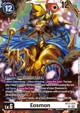Eosmon (BT17-076) (V.1) - Secret Crisis