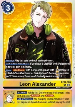 Leon Alexander (BT17-086) (V.1) - Secret Crisis