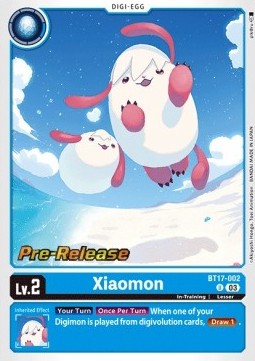 Xiaomon (BT17-002) - Promos: Secret Crisis