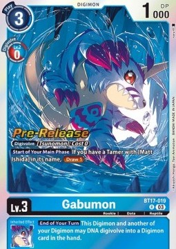 Gabumon (BT17-019) - Promos: Secret Crisis