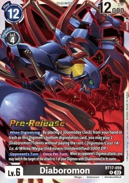 Diaboromon (BT17-059) - Promos: Secret Crisis