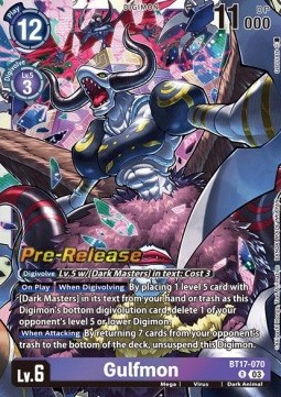 Gulfmon (BT17-070) - Promos: Secret Crisis