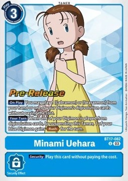 Minami Uehara (BT17-082) - Promos: Secret Crisis