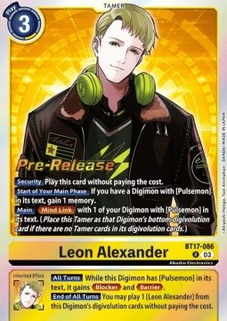 Leon Alexander (BT17-086) - Promos: Secret Crisis