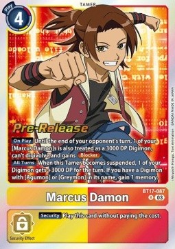 Marcus Damon (BT17-087) - Promos: Secret Crisis