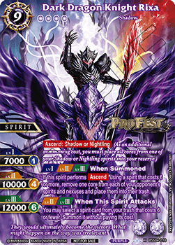 Dark Dragon Knight Rixa - Organized Play 2024 Promos