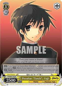 Peculiar "Torch", Yuji (V.1 - Common) - Shakugan no Shana Premium Booster