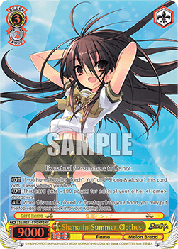 Shana in Summer Clothes (V.2 - Feature Rare) - Shakugan no Shana Premium Booster