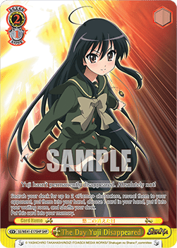 The Day Yuji Disappeared (V.2 - Feature Rare) - Shakugan no Shana Premium Booster