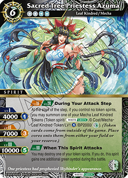 Sacred Tree Pristress Azuma (V.1 - Rare) - Strangers in the Sky