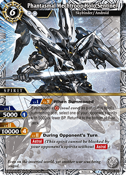 Phantsamal Mechtroop Holo Sentinel (V.1 - X Rare) - Strangers in the Sky