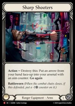 Sharp Shooters (Rainbow Foil) - Armory Deck: Azalea