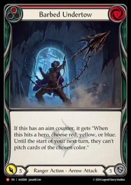 Barbed Undertow (Regular) - Armory Deck: Azalea