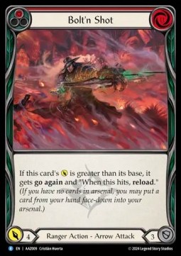 Bolt'n' Shot (Red) (Regular) - Armory Deck: Azalea