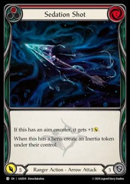 Sedation Shot (Red) (Regular) - Armory Deck: Azalea