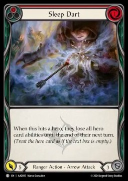 Sleep Dart (Red) (Regular) - Armory Deck: Azalea