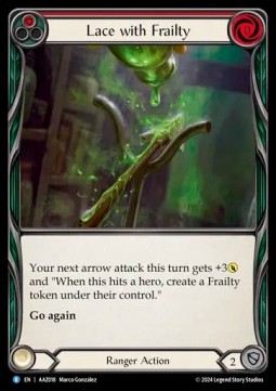 Lace with Frailty (Regular) - Armory Deck: Azalea