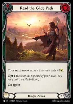 Read the Glide Path (Red) (Regular) - Armory Deck: Azalea