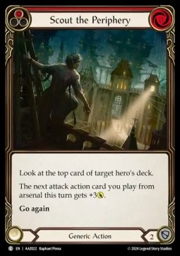 Scout the Periphery (Red) (Regular) - Armory Deck: Azalea