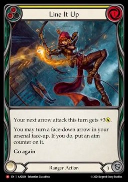 Line It Up (Regular) - Armory Deck: Azalea