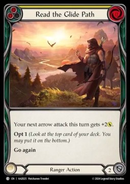 Read the Glide Path (Yellow) (Regular) - Armory Deck: Azalea