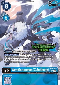 WereGarurumon (X Antibody) (BT9-028) (V.2) - Special Tournament Promos