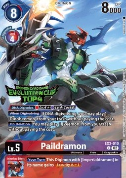 Paildramon (EX3-010) (V.2) - Special Tournament Promos