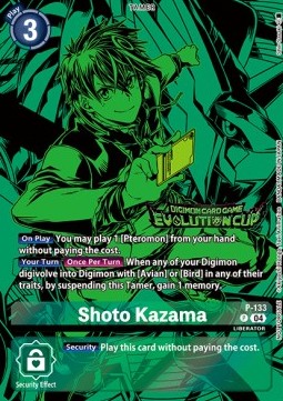 Shoto Kazama (P-133) (V.1) - Special Tournament Promos