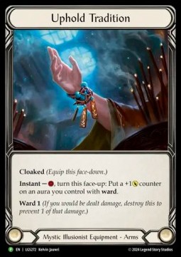 Uphold Tradition (Rainbow Foil) - LGS Promos